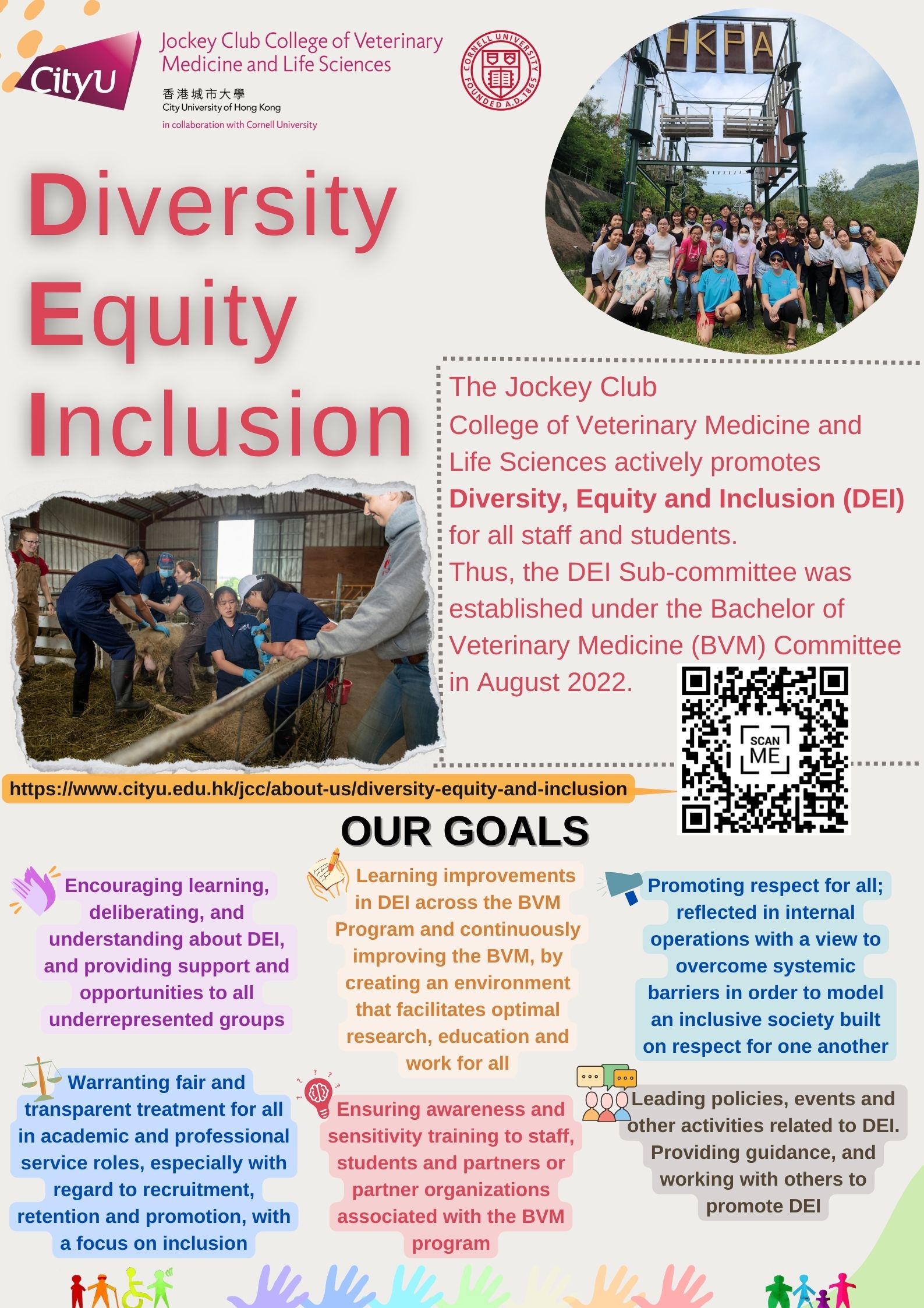 Diversity Equity And Inclusion Jockey Club College Of Veterinary Medicine And Life Sciences